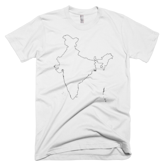 Indian Map T-Shirt